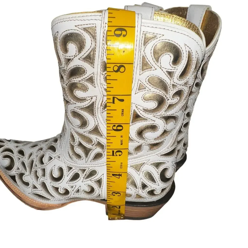 NWOB ARIAT WOMEN'S VALENTINA WESTERN BOOTIES - SNIP TOE Sz 7